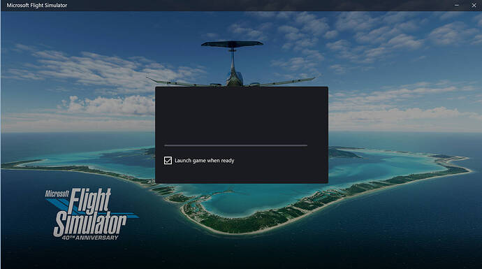 splash screen