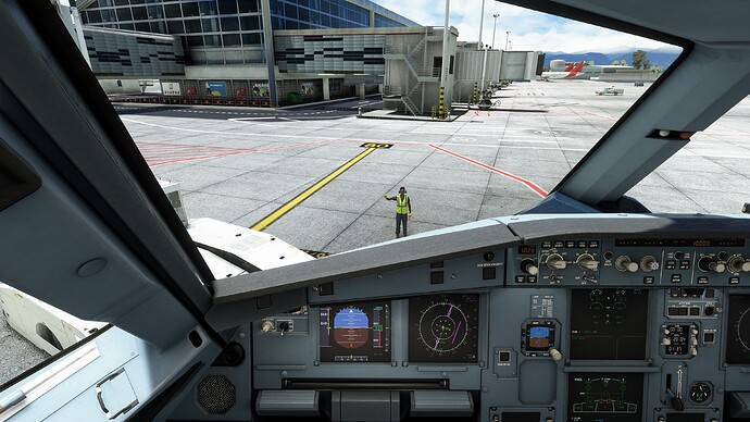 Ground crew at El Dorado, Bogotà