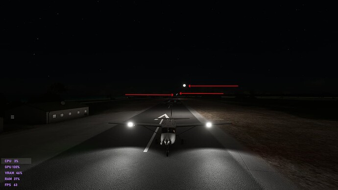 Hawks Nest (MYE4) Spurious Lights 2