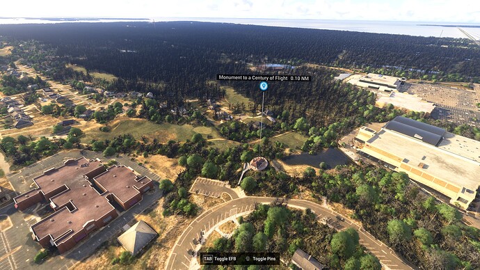 Monument to Century of Flight 1