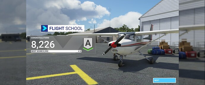 test training session 4 score