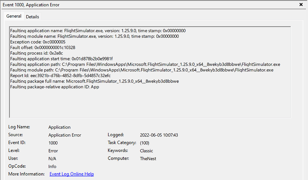 Never ending CTDs which seem to be related to Nvidia...? - Crashes ...