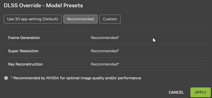 nvidia-dlss-override-model-presets