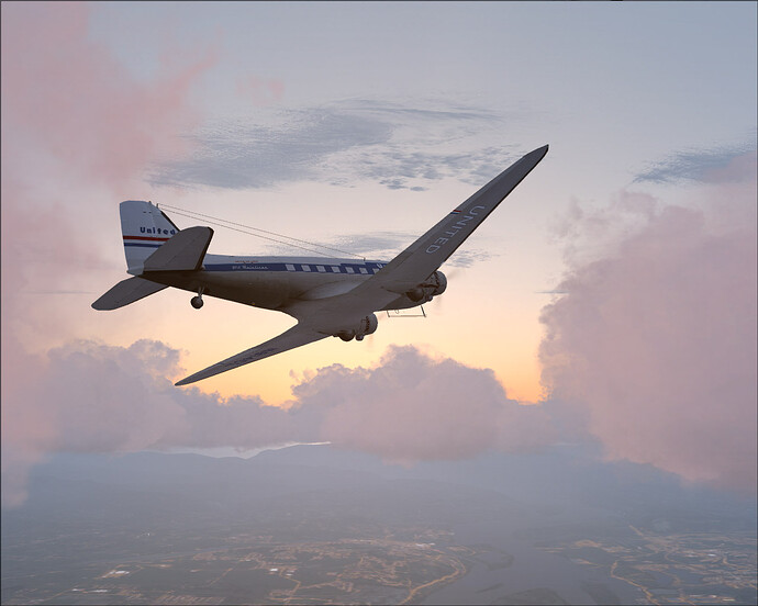 The glorious Maam-Sim DC-3