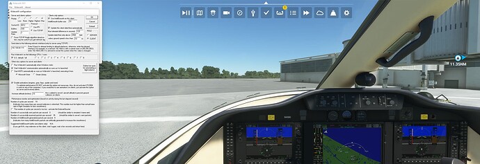 Client Screenshot stretch 3 monitors