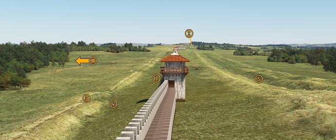 T33B Wall Ditch and Vallum