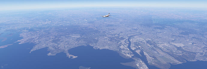 Leg 1 - YBCG to NWWW - 2 over Brisbane