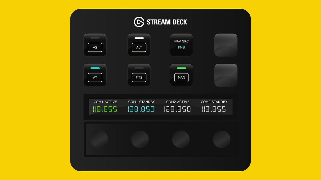 [UPDATE 1.1] Vision Jet G2 Stream Deck + Autopilot Panel | Flight ...