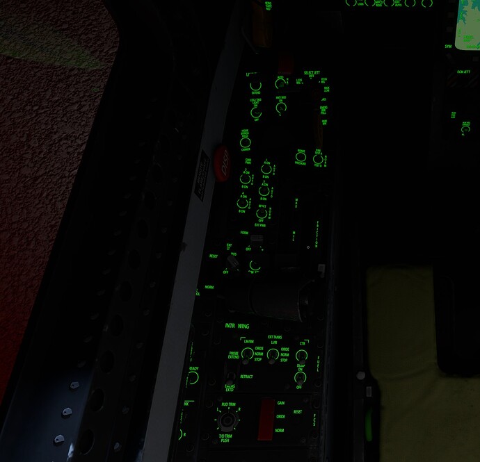 FA 18 lights