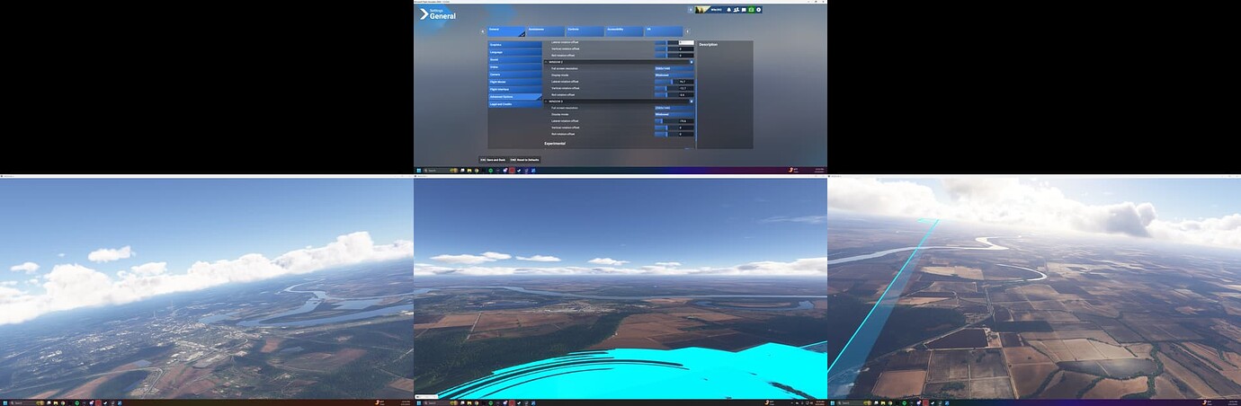 Distorted Flight Triple Monitor Setup Distorted Perspective - Install, Performance ...