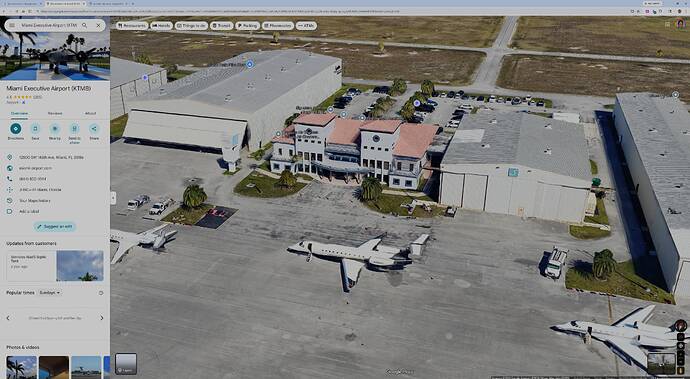 Miami Executive Airport (KTMB) - Google Maps - Google Chrome 5_10_2026 9_04_17 PM