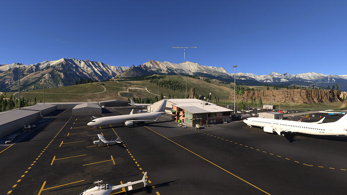 Colorado - Telluride (KTEX) Airliner Parking Mismatch 3