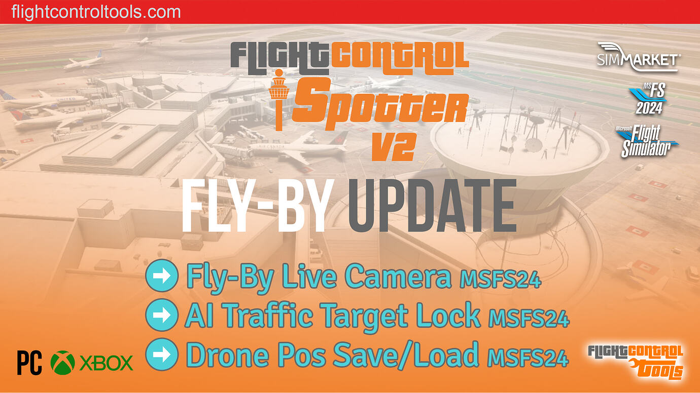 [RELEASE] MSFS24 | MSFS20 | FlightControlTools | FlightControlReplay V6 ...