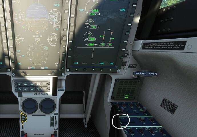 PC-21 Intake Bypass off