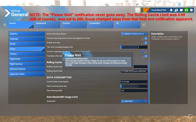 SFS2024 Cache issue