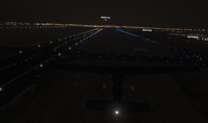 SU3 airport lights