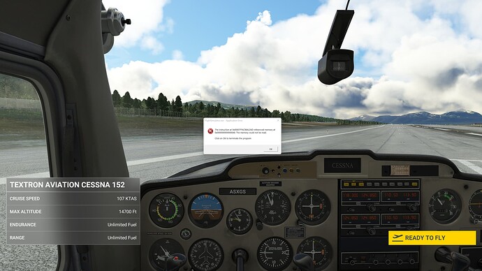 FlightSimulator.exe - Application Error 6_06_2022 5_56_26 PM