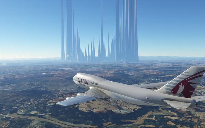 BUG MSFS2020 ESPANHA PERTO DE MADRID 3