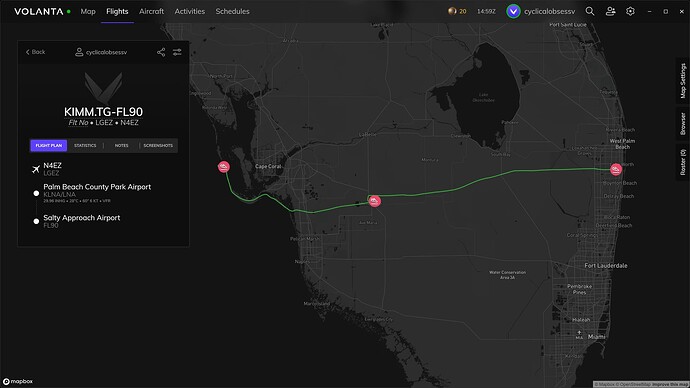 Volanta - KLNA - KIMM.TG - FL90 North Captiva Island