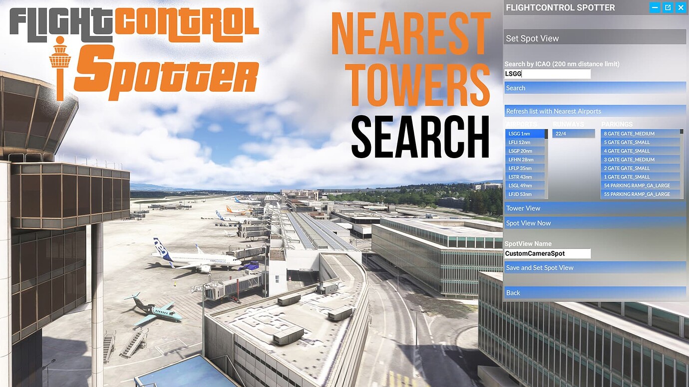 MSFS20 | MSFS24 | FlightControlTools | FlightControlSpotter | Tools ...