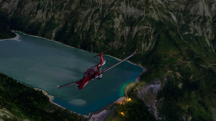 Tseuzier Dam, Switzerland