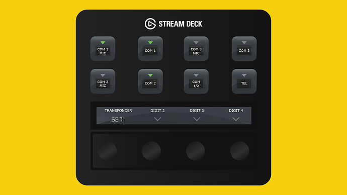 Cessna 172 Skyhawk Autopilot Profile for Stream Deck Plus