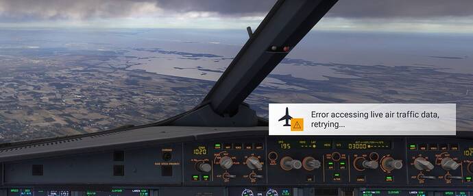 Is anyone else getting this message during flight?: “Error accessing ...