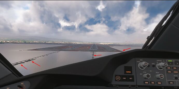 Approach Light VR Artifacts