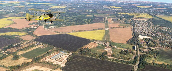 N6635 Approaching RAF Grimsby