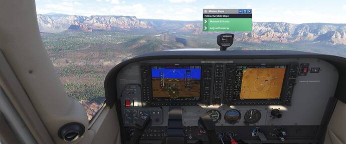 Landing training flight su4b31