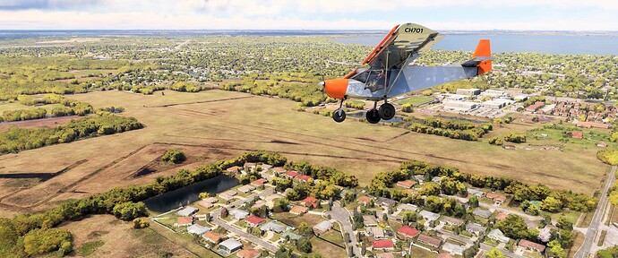 Zenith Over Former Saint Cloud Airport