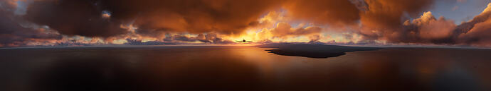Leg 4 - NFTO to NSFA - 2 Samoa arrival sunset 2