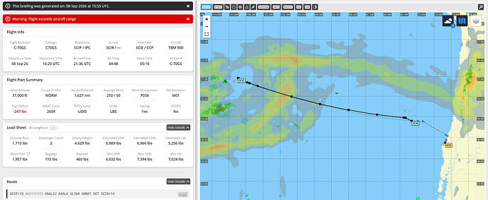 Leg 12 - SCIP to SCIR - 03 Simbrief