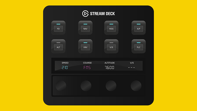 Phenom 300E Autopilot Stream Deck Profile