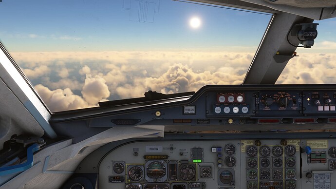 Climbing to FL300