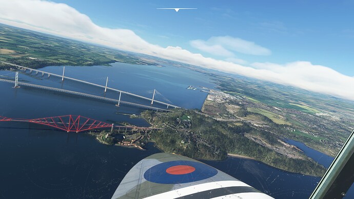North Queensferry and Spitfire Mk9 (2)