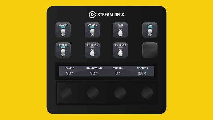 Cessna 172 Skyhawk Autopilot Profile for Stream Deck Plus
