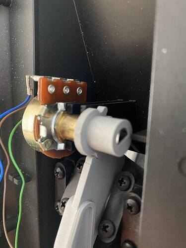 Left Potmeter CH Pedal