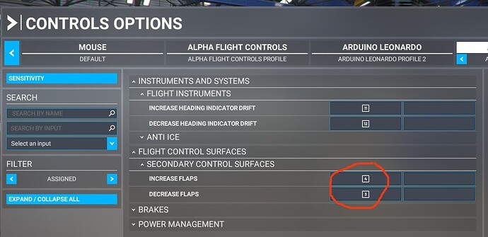 flaps