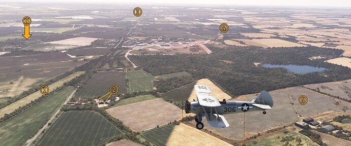 Overview Looking South