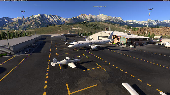 Colorado - Telluride (KTEX) Airliner Parking Mismatch 5