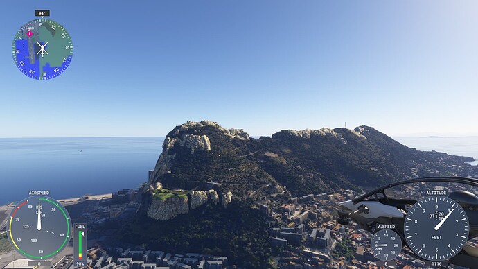Gibraltar in MSFS 2024