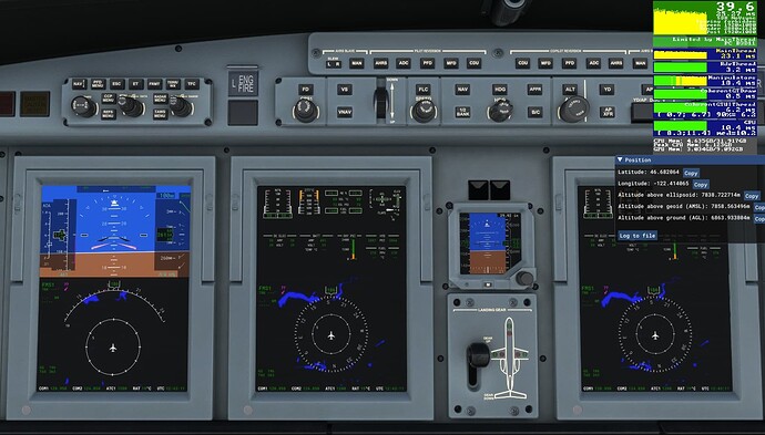 KSEA FL260 LAT 46 Onset 2