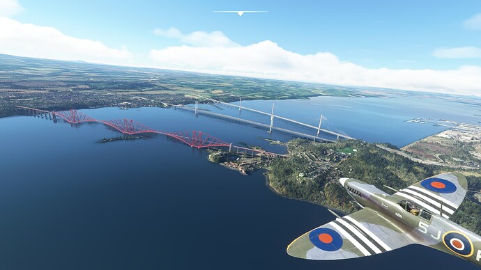 North Queensferry and Spitfire Mk9 (1)