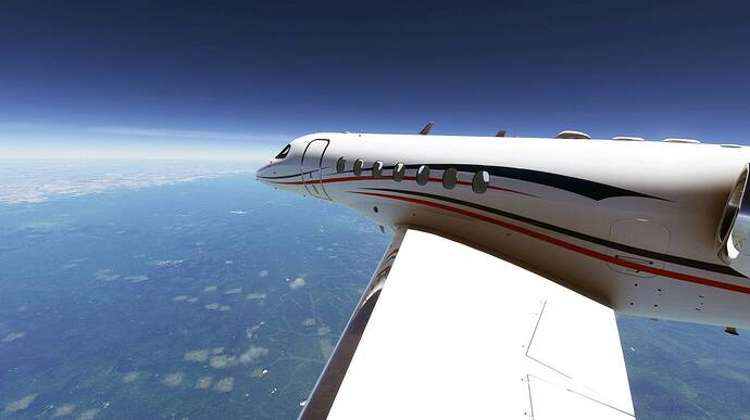 The equator at FL450