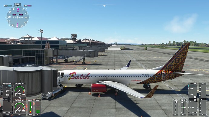 Aerosoft WADD trees and bushes on Apron