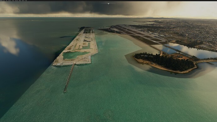 Repro - Missing RWY 36L-18R in Naha AIrport (ROAH) 2