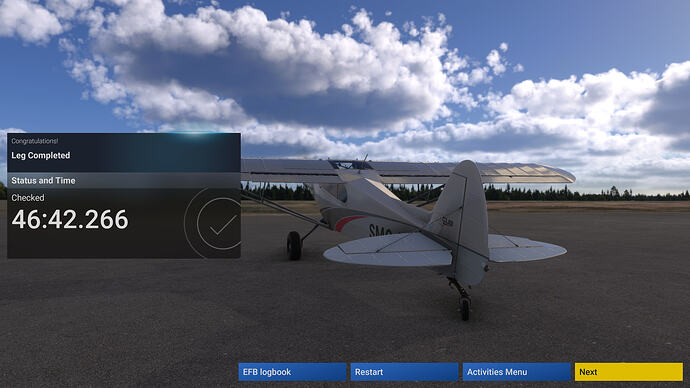 Bush trip EFB Logbook 1