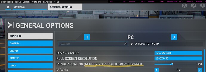 MSFS Rendering
