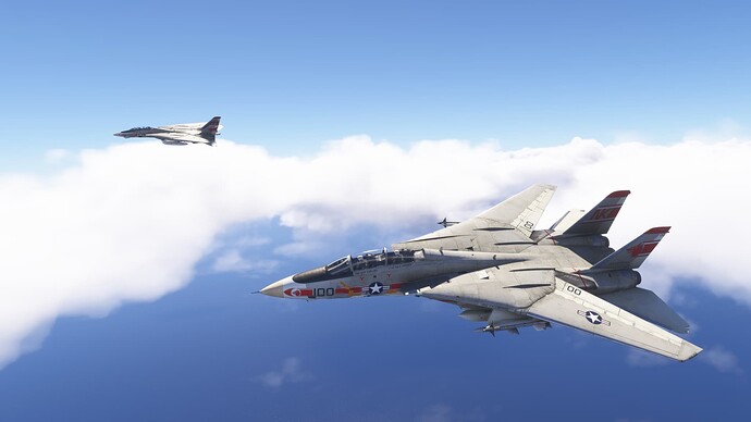 Microsoft Flight Simulator 2024 Screenshot 2025.04.05 - F14 wingman